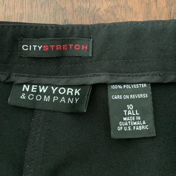 Vintage New York & Company Polyester Flare Leg Pants - Picture 4 of 8